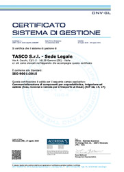 Quality Management System Certificate